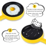 220V Omelet Steamer Egg Cooker Egg Frying Pan Auto Power Off Breakfast Maker Tortilla Multi-function Non-stick pot - Image 4