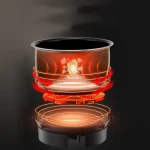 12V 24V Electric Rice Cooker Car Truck Multicooker Timing Reservation Food Heating Cooking Steamer Soup Stew Pot Steamer Cooker - Image 5