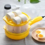 220V Omelet Steamer Egg Cooker Egg Frying Pan Auto Power Off Breakfast Maker Tortilla Multi-function Non-stick pot - Image 6