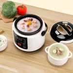 12V/24V Car Truck Rice Cooker Multicooker Soup Porridge Cooking Food Steamer 2L Electric lunch box Home Rice Cookers - Image 3