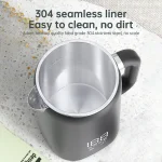 1.7L Electric Kettle Large Capacity Thermostatic Kettle Automatic Heat Preservation Teapot 304 Stainless Steel Liner Health Pot - Image 5