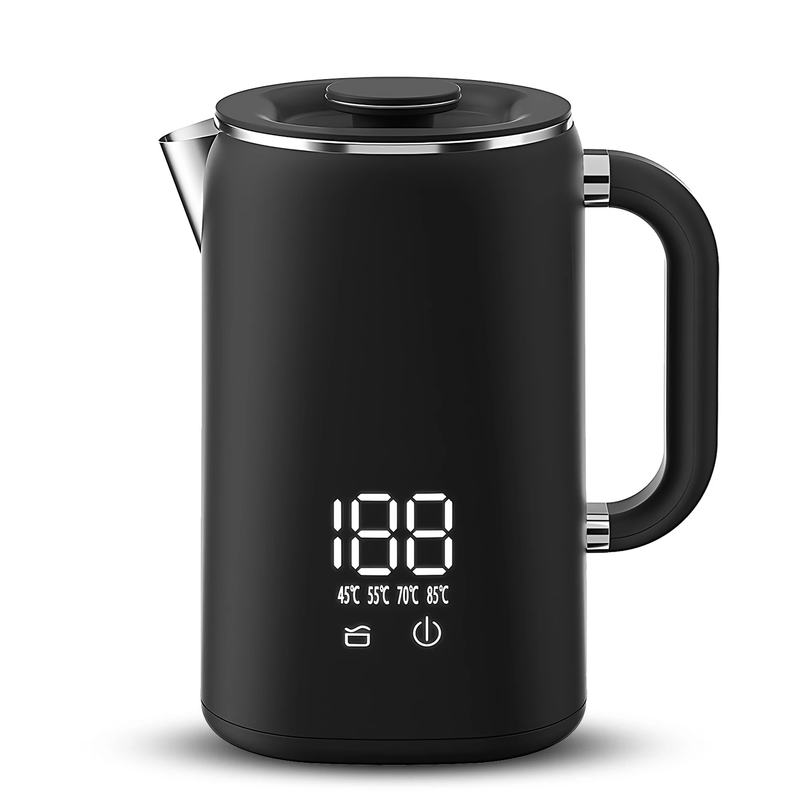 kf-S0930227dd77e4af680ce7c7ea9154ea2u 1.7L Electric Kettle Large Capacity Thermostatic Kettle Automatic Heat Preservation Teapot 304 Stainless Steel Liner Health Pot - Image 1
