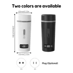 Portable Electric Kettle Kettle with 4 Level Temperature Control Touch Screen 304 Stainless Steel with Automatic Shut Off - Image 6