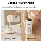 650ML Mini Electric Kettle Home & Car Portable Heating Cup Multifunctional Boiled Water Pot Outdoors Travel Teapot 12V 24V 220V - Image 4