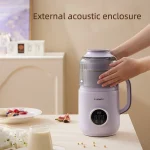 800ml Soy Milk Machine Low Noise Wall Breaking Machine Electric Juicer Portable Blender Home Soybean Milk Maker Rice Paste Maker - Image 4