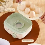 350W Egg Steamer Mini Steamer Electric Egg Boiler Breakfast Machine Multicooker Steamer Automatic Egg Cookers 16 Eggs with Timer - Image 4