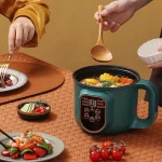 Electric Cooking Pot 1.8L 600W Portable Easy to Clean Noodle Ramen Pot for Home Office Party Kitchen Dorm - Image 3