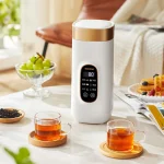 550ml Portable Electric Kettle Travel Heating Cup Multifunction Boiled Water Pot Smart Teapot Adjustable Temperature Kettles - Image 5