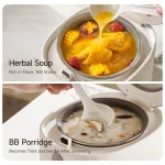 2.5L Electric Rice Cooker with Non-stick Inner Pot 2-3 People MultiCooker Mini Cooking Machine Steamed Smart Rice Cooker Kitchen - Image 3
