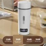 Portable Electric Kettle Kettle with 4 Level Temperature Control Touch Screen 304 Stainless Steel with Automatic Shut Off - Image 3