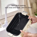 5L Multi-functional Cooking Pot Household Electric Hot Pot Electric Steamer Non-stick Barbecue Pot Frying and Baking Machine - Image 5