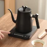 1000W Gooseneck Electric Kettle Hand Brewing Coffee Pot Smart Temperature Control Teapot 1.0L Slender Mouth Pot Boil Water Jug - Image 3