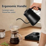 700ML Electric Gooseneck Kettle 1000W Temperature Control Rapid Heating Smart Teapot Hand Drip Brew Coffee Tea Water Pot 220V - Image 5