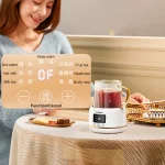 400ml Electric Kettle Health Preserving Pot Boiled Water Kettle Glass Stew Cup Multi-functional Teapot For Office Home 220V - Image 2