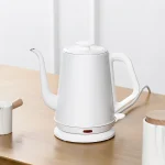 220V Electric Kettle Household Gooseneck TeaPot 1.0L Water Boiler Hand Brewing Coffee Pot Tea Maker 304 Stainless Steel Liner - Image 4