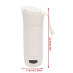 110V/220V Electric Kettle Portable Heating Cup Multifunction Boiled Water Pot Outdoors Thermo Pot Adjustable Temperature Kettles - Image 6