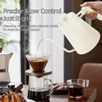 1200W Electric kettle Electric Pot Gooseneck Electric Water Kettle Hand Brew Coffee Pot Smart Teapot Temperature Control Pot - Image 2
