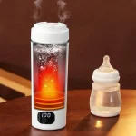 100V-240V Portable Electric Kettle Travel Boil Water Cup Thermo Pot Smart Teapot Temperature Adjustment Kettle With LED Display - Image 5