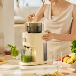 13CM Large Caliber Juicer Home Low-speed Juicer Multifunctional Fruit Vegetable Screw Slow Juicer Commercial Electric Juicer - Image 2