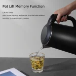 1.6L Electric Kettle Large Capacity Thermostatic Kettle Automatic Heat Preservation Teapot 304 Stainless Steel Liner Health Pot - Image 4