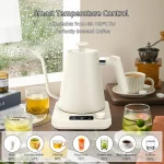 1200W Electric kettle Electric Pot Gooseneck Electric Water Kettle Hand Brew Coffee Pot Smart Teapot Temperature Control Pot - Image 3