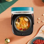 1.2L Mini Rice Cooker Multi-function Single Electric Rice Cooker Non-Stick Household Small Cooking Machine Make Porridge Soup - Image 6