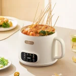 2.5L Multifunctional Rice Cooker Household Porridge Cooking Rice Cooker With Steamer Double Layer Non-Stick Electric Cooker 220V - Image 6