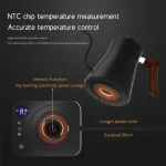 Electric Gooseneck Kettle 900ML Hand Brew Coffee Pot Smart Teapot Temperature Control Pot Rapid Heating Kettle 110v/220v - Image 3