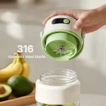 1000ML Portable Blender USB Electric Juicer Fruit Mixers Fruit Home Smoothies Mixer Multifunctional Juice Maker Machine Blender - Image 4