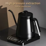 27oz Gooseneck Electric Kettle 92℃ Temperature Auto Shut Off Digital Display Touchscreen 304 Stainless Steel - Image 4