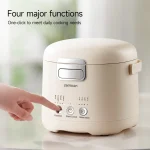 1.2L Electric Rice Cooker Smart Rice Cooker Multicooker 4 Cooking Functions Non Stick Inner Pot 1-3 People Rice Cooke 220V - Image 4