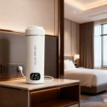100V-240V Portable Electric Kettle Travel Boil Water Cup Thermo Pot Smart Teapot Temperature Adjustment Kettle With LED Display - Image 4