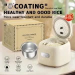 2.5L Smart Rice Cooker 8-Intelligent Programme 400W Multicooker Low Sugar Rice Cooker 24H Timer Keep-Warm Electric Rice Cooker