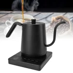 Electric Gooseneck Kettle with 5 Temperature Control Presets 1000W 800ml Pour Over Kettle for Coffee Tea Hot Water Boiler - Image 5