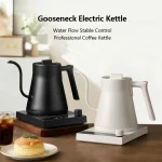 Electric Gooseneck Kettle 900ML Hand Brew Coffee Tea 1000W Pot Smart Teapot Temperature Control Pot Rapid Heating Kettle 220v - Image 6