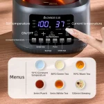 1300ml Infant Thermostatic Milk Regulator Baby Kettle 72 Hours Keep Warm Hot Water Smart Insulation Pot Milk Powder Warmer 220V - Image 5
