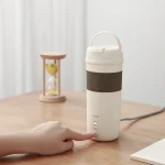 350ml Mini Electric Kettle Portable Travel Teapot 3 Temperature Adjustment Pot 304 Stainless Steel Thermal Pot Boiling Water Cup - Image 3