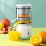 7.4V Electric Juicing Cup Orange Juicer Lemon Juice USB Chargeable Portable Squeezer Pressure Fruit Juicer for Home Kitchen