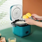 1.2L Mini Rice Cooker Multi-function Single Electric Rice Cooker Non-Stick Household Small Cooking Machine Make Porridge Soup - Image 4