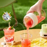 1000ML Portable Blender USB Electric Juicer Fruit Mixers Fruit Home Smoothies Mixer Multifunctional Juice Maker Machine Blender - Image 2