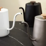 800ml Gooseneck Electric Kettle Hand Brew Coffee Pot Teapot 304 Stainless Steel Water Jug Slender Mouth Hand Brewing Pot 1000W - Image 5