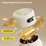 1000ML Portable Blender USB Electric Juicer Fruit Mixers Fruit Home Smoothies Mixer Multifunctional Juice Maker Machine Blender - Image 6