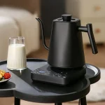 110V/220V Gooseneck Electric Kettle 1.0L Hand Brew Coffee Pot Smart Teapot Temperature Control Pot 1200W Rapid Heating Kettle - Image 5