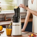 Large Caliber Juicer Residue Separation Household Low-speed Fruit Vegetable Multifunctional Juicer Commercial Electric Juicer - Image 4