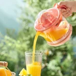 Slow Electric Juicer Hand Press Orange Lemon Juicer Electric Juicers Fruit Extractor Household Squeezer Pressure Juicers 220V - Image 3