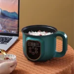 Electric Cooking Pot 1.8L 600W Portable Easy to Clean Noodle Ramen Pot for Home Office Party Kitchen Dorm - Image 4