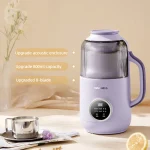 800ml Soy Milk Machine Low Noise Wall Breaking Machine Electric Juicer Portable Blender Home Soybean Milk Maker Rice Paste Maker - Image 3