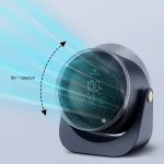 Mini Desktop Fan Portable Air Fan USB Rechargeable Digital Desktop Fan Air Cooler Table Fans for Room Portable Wall-mounted Fan - Image 3