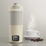 100V-240V Portable Electric Kettle Travel Boil Water Cup Thermo Pot Smart Teapot Temperature Adjustment Kettle With LED Display