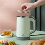 110V/220V Electric Kettle 0.8L Home Kettle Fast Heating Water Boiler Kettle Teapot Stainless Steel Liner Tea Maker Anti-overheat - Image 2